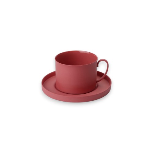 Koyu Pembe Çay Fincanı